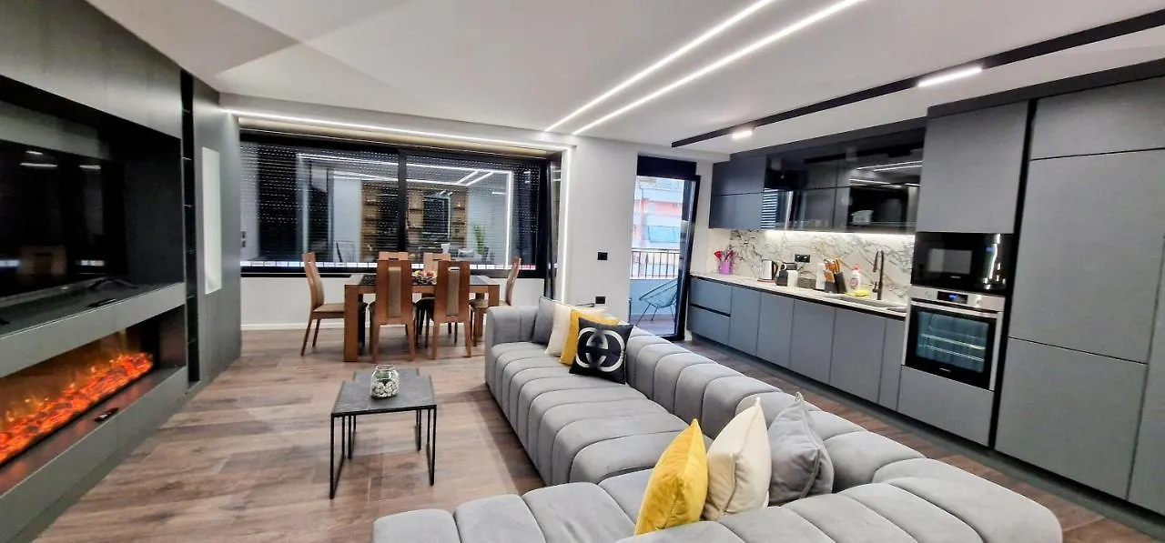 Apartmán City Block Wilson - Free Parking Tirana Albánie